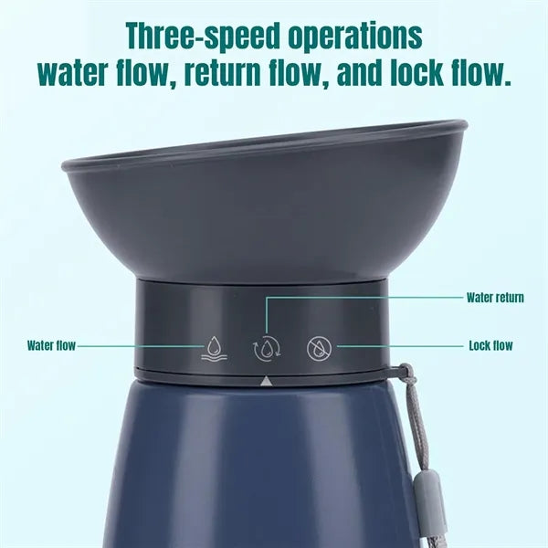 20 OZ Dog Travel Water Bottle