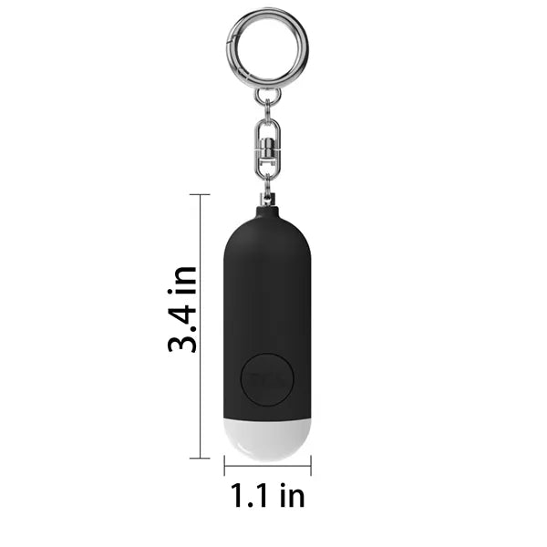 Personal Emergency Alarm with Strobe Light