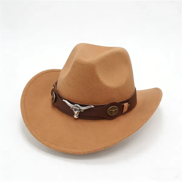 Western Style Upturned Brim Cowboy Hat 7Day Lead