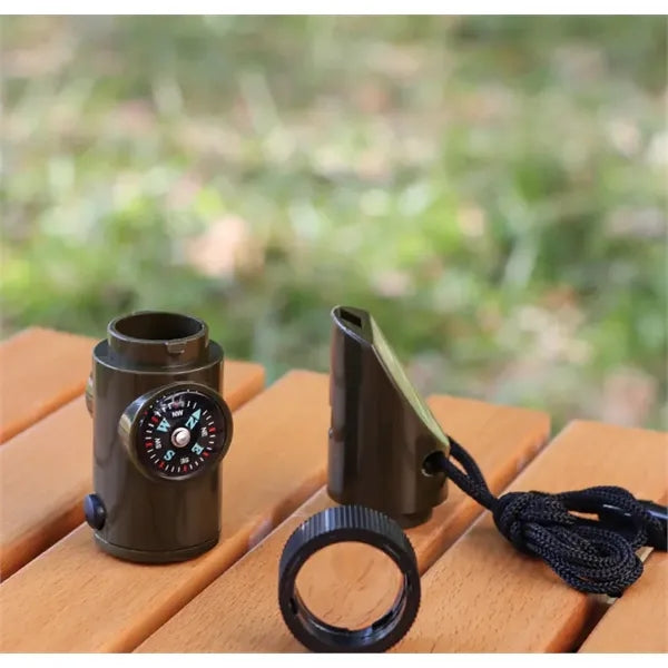 Outdoor Survival Camping 7 In 1 Whistle