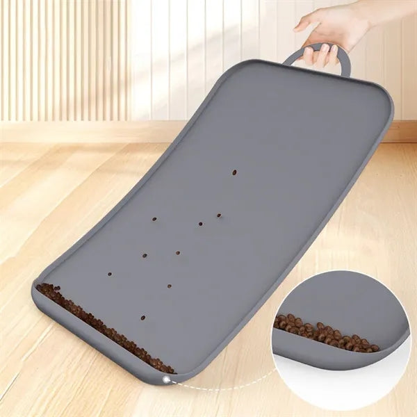 Pet Silicone Feeding Mat with Handle