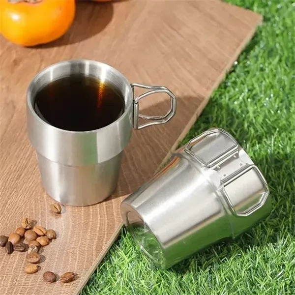 Folding Handle Cup for Travel Camping