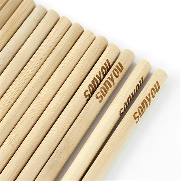 Bamboo Fiber Eco-Friendly Straw 7.8"