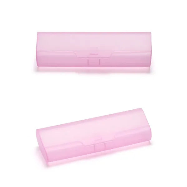 Plastic eyeglass case