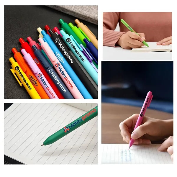 Logo Plastic Click Ballpoint Pen Gift