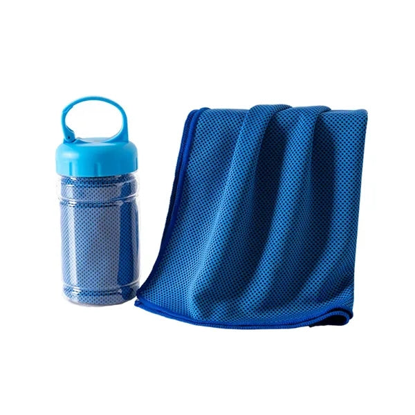 Bottle Packing Sports Cooling Towel