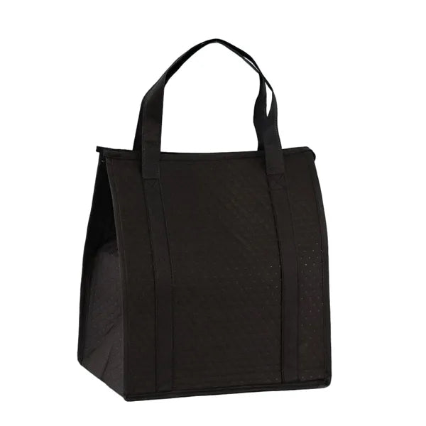 Embossed Dot Non-Woven Insulated Bag Portable Shopping