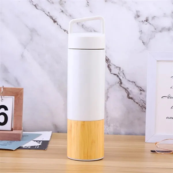 Bamboo Steel Insulated Travel Mug