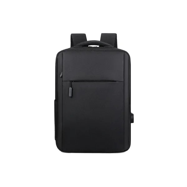 Solid Color Large-Capacity Backpack