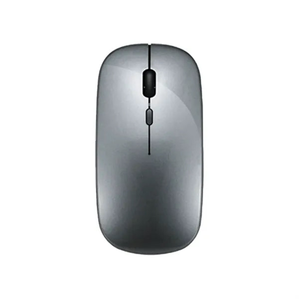 Slim Rechargeable Bluetooth Wireless Mouse with USB Receiver