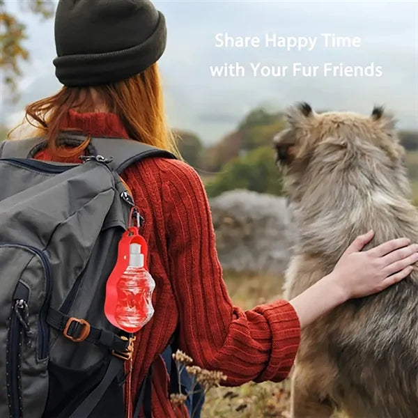 Foldable Pet Dog Drinking Bottle