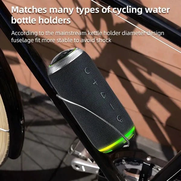 360 Stereo Waterproof Wireless Bluetooth Speaker