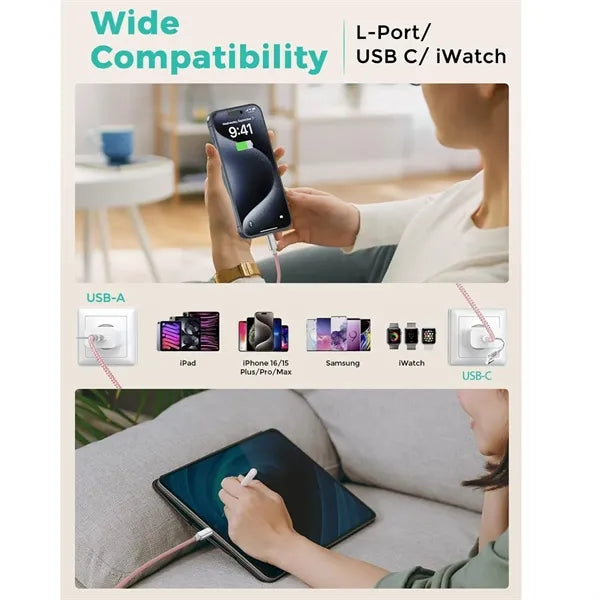 3in2 Multi Charging Cable For Watch Charger