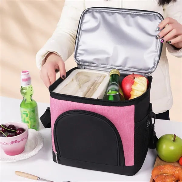 Large picnic hiking beach cooler tote insulated lunch bag