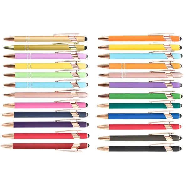 Smooth Writing Rose Gold Stylus Ballpoint Pen