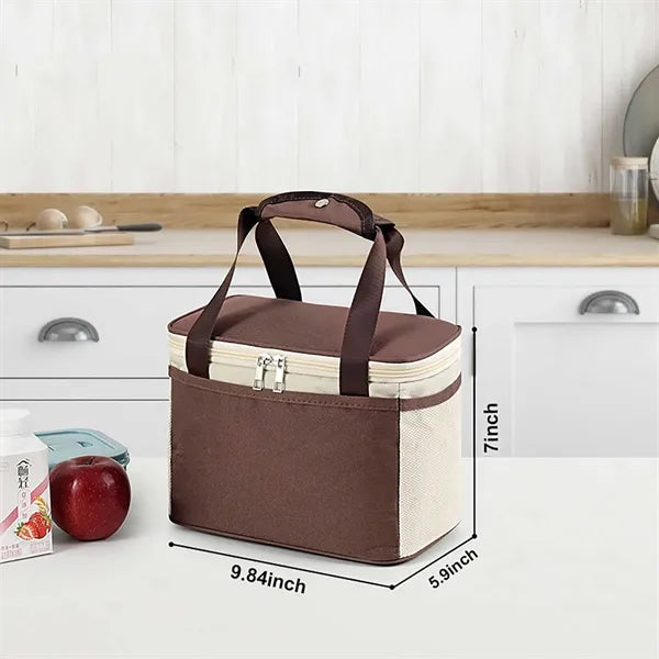 Minimalist Insulated Lunch Tote Bag