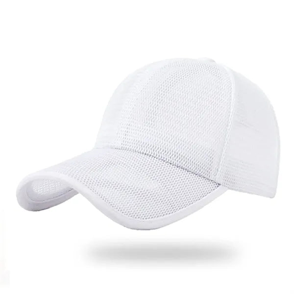 Mesh baseball cap