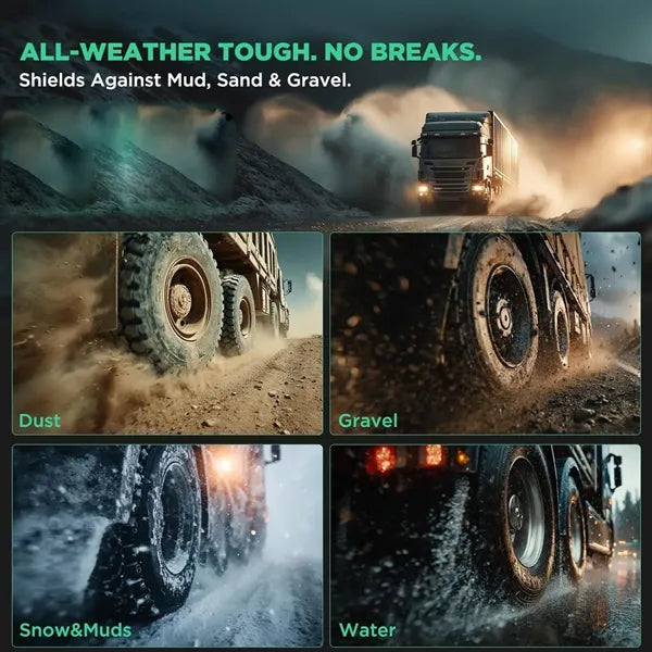 Mud Flaps for Semi Trucks 24''x36''_PolyRubber