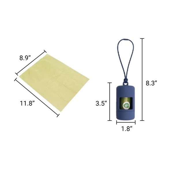 Portable Pet Waste Bag Dispenser