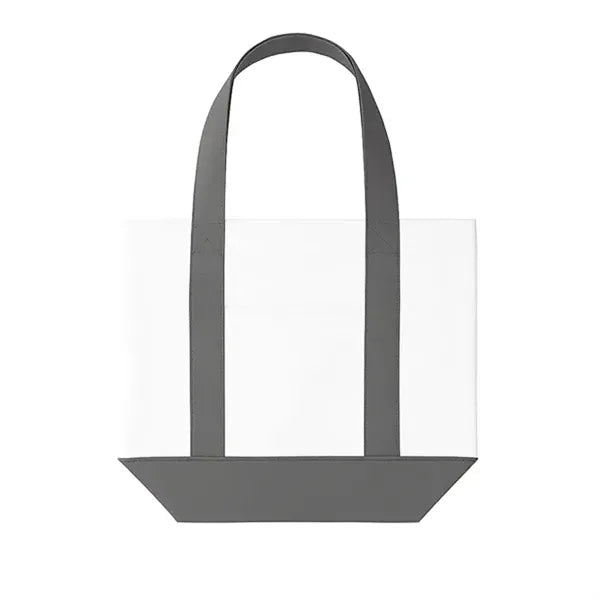 14oz Poly-Cotton Mini Tote Bag Folded Handles