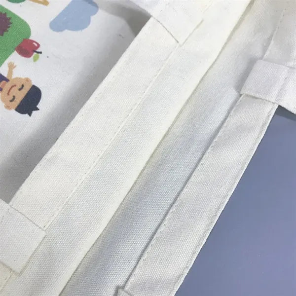 Big Canvas Boat Tote Tear-Resistant Natural Color