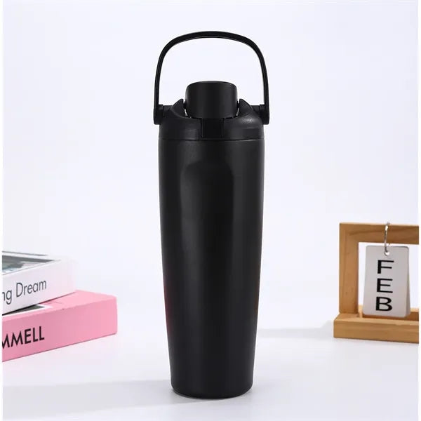 30 oz Stainless Steel Insulated Bottle Tumbler with Straw