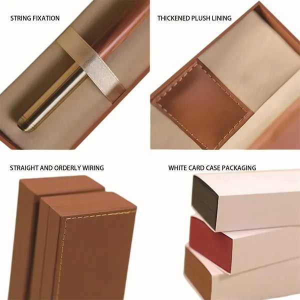 PU Leather Business Gift Pen Case