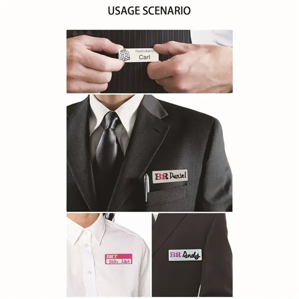 Name tags customization