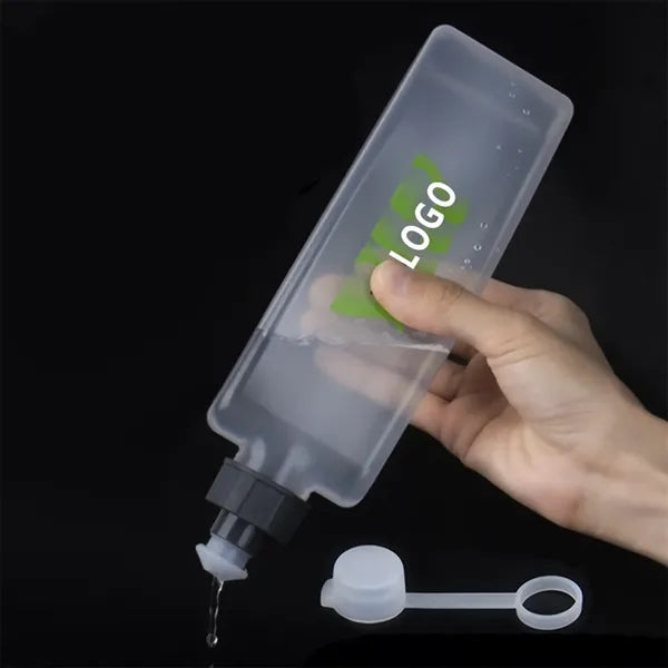 12 oz Food-Grade Plastic Portable Sports Water Bottle