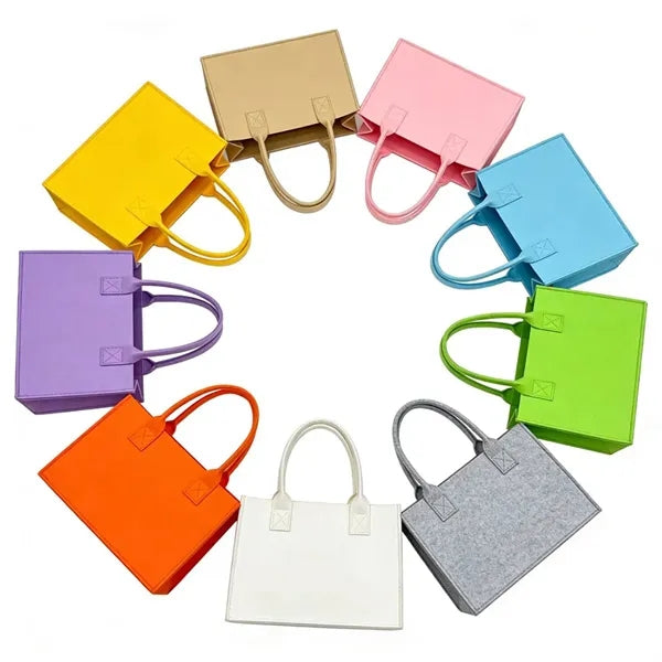 Portable Environmentally Friendly Felt Bag