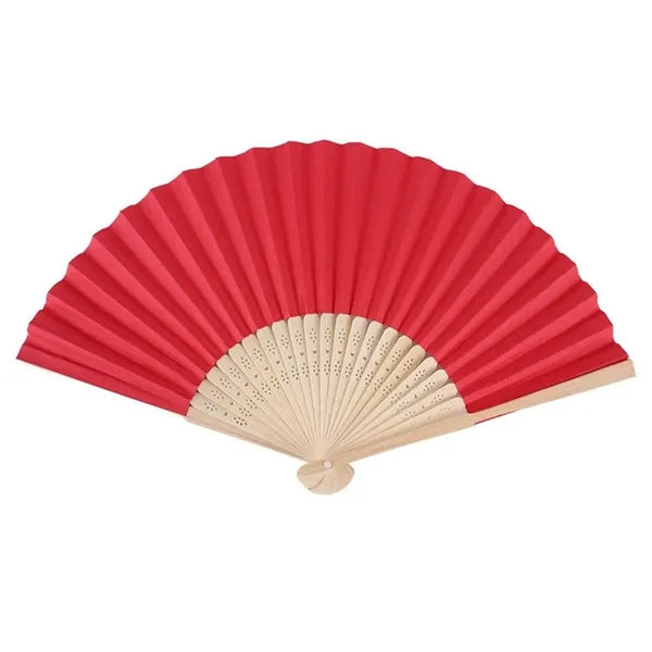Silk Cloth Folding Hand Fan