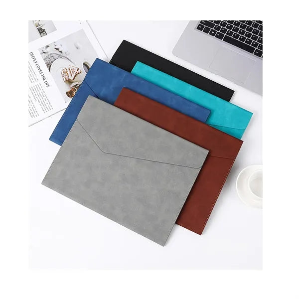 A4 Leather Document Folder Portfolio Organizer