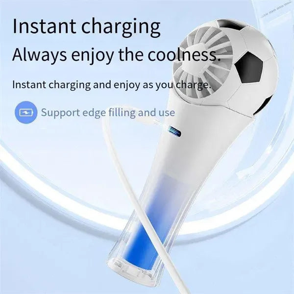 Soccer Ball Handheld Fan