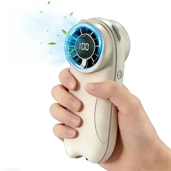 Travel Turbo Fan with LED Display