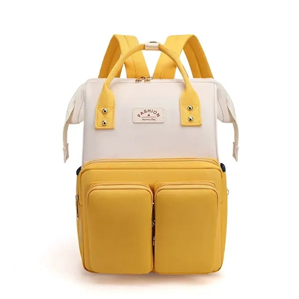 Diaper Backpack Insulated Pocket Stroller Hook Anti Theft
