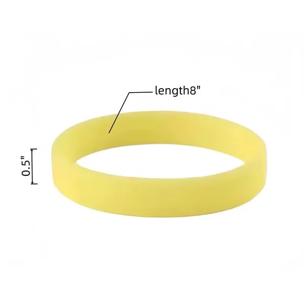 Neon Glow Silicone Bracelet