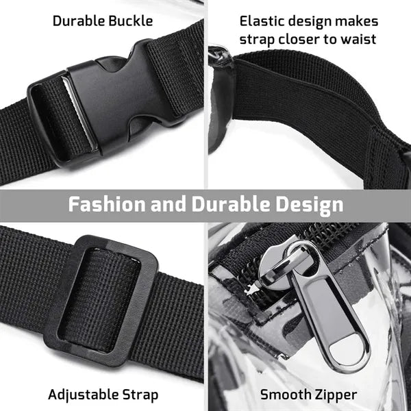 PVC Stadium Approved Clear Waist Bag