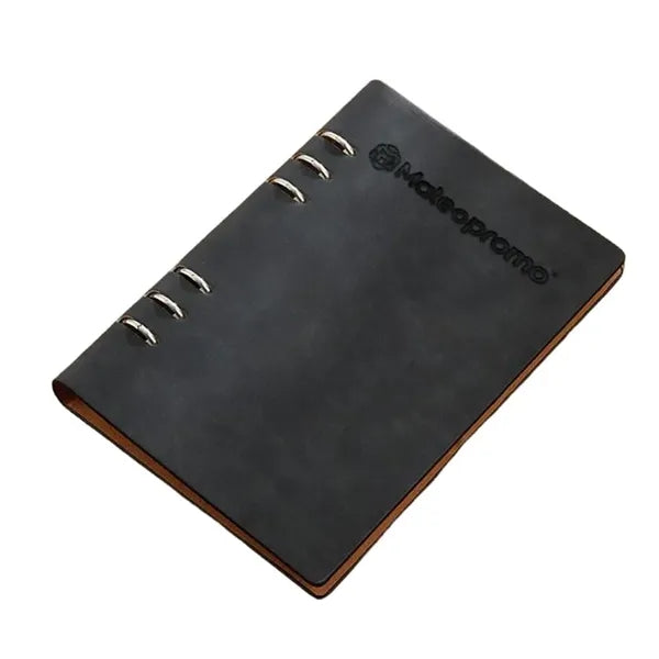 Logo Faux Leather Business Gift Notebook