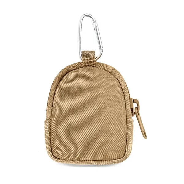 Outdoor Tactical Coin Purse Molle Keychain Pouch