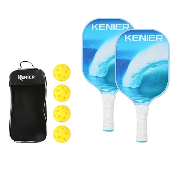 Fiberglass Pickleball Paddles Set With Balls And Bag