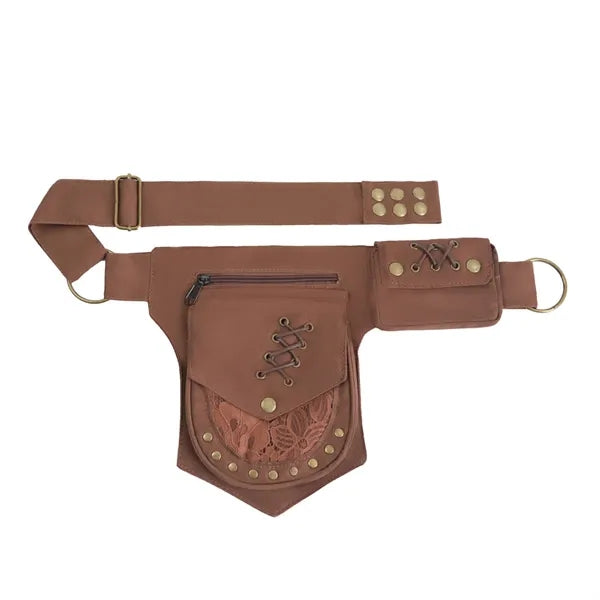 Women Waist Belt Bag Festival Utility Hip Pouch Holster