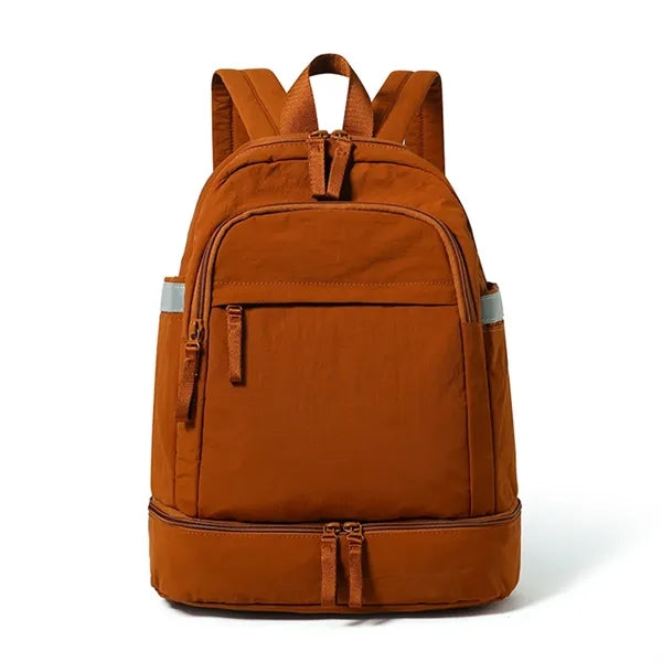 Casual Backpack with Shoe Compartment for Daily Commute