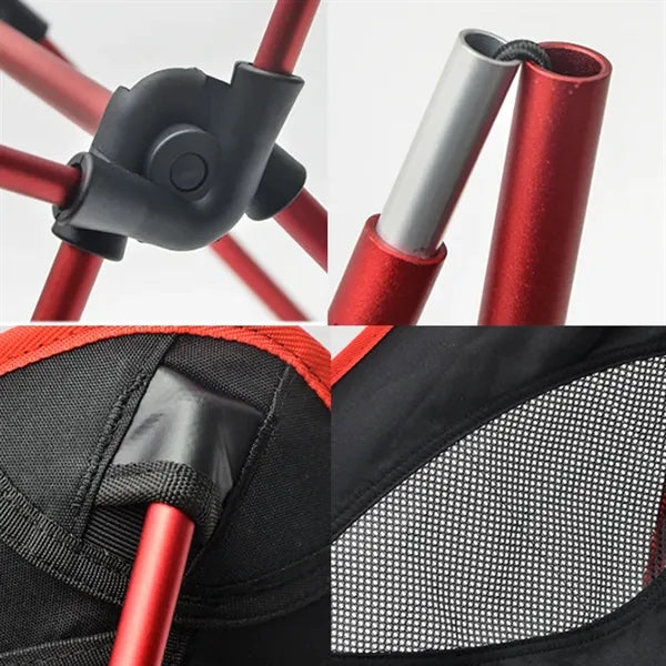 Ultralight Portable Compact Folding With High Back