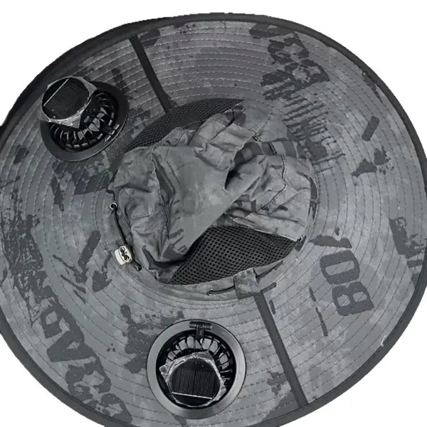 UV Protection Sun Hat with Air Cooler Fan