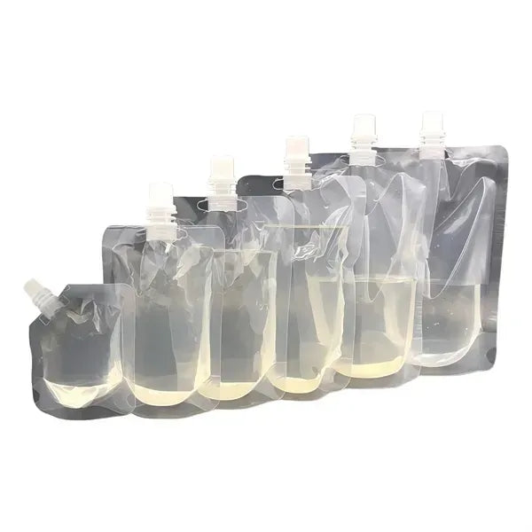 12 Ounce Plastic Drink Pouch With Screw Lid