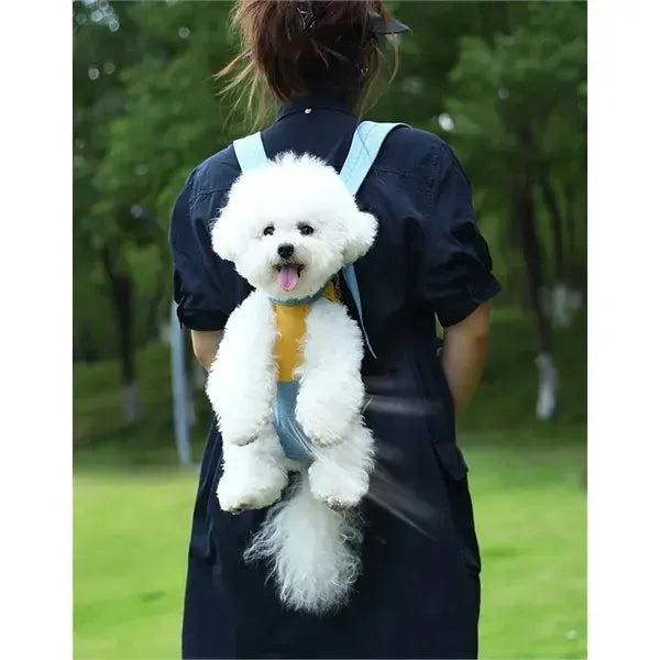 Canvas Breathable Outdoor Pet Backpack