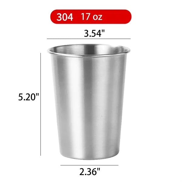 15 oz Stainless Steel Beer Mug