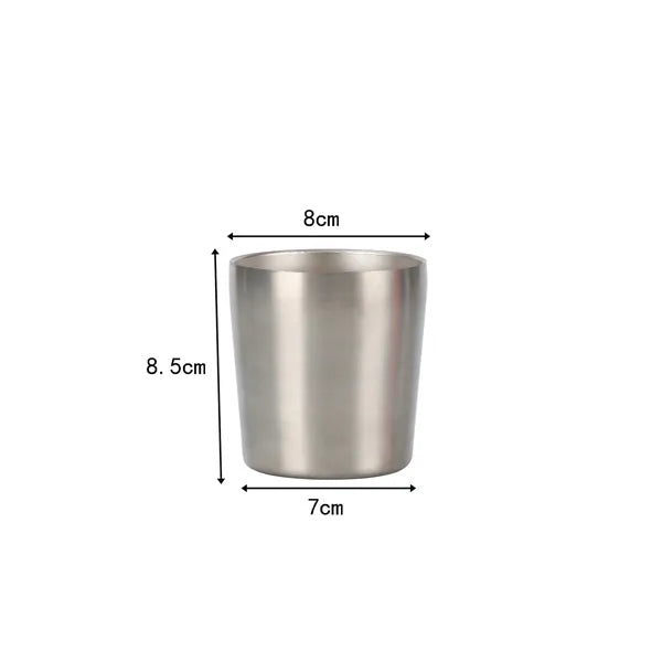 8 oz Stainless Steel Coffee Cups