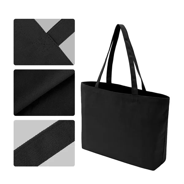 12Oz Cotton Canvas Grocery Tote Bag