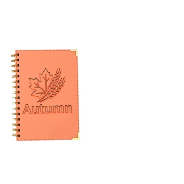 Logo Faux Leather Business Gift Notebook